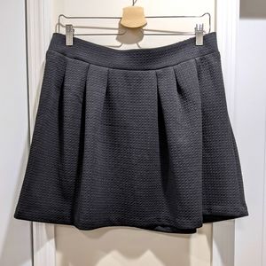 Candie's Pleated Circle Skirt Black